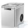 26Lbs/24H Portable Ice Maker Machine with Scoop and Basket