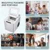 26Lbs/24H Portable Ice Maker Machine with Scoop and Basket