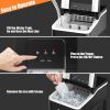 26lbs/24h Portable Countertop Ice Maker Machine with Scoop